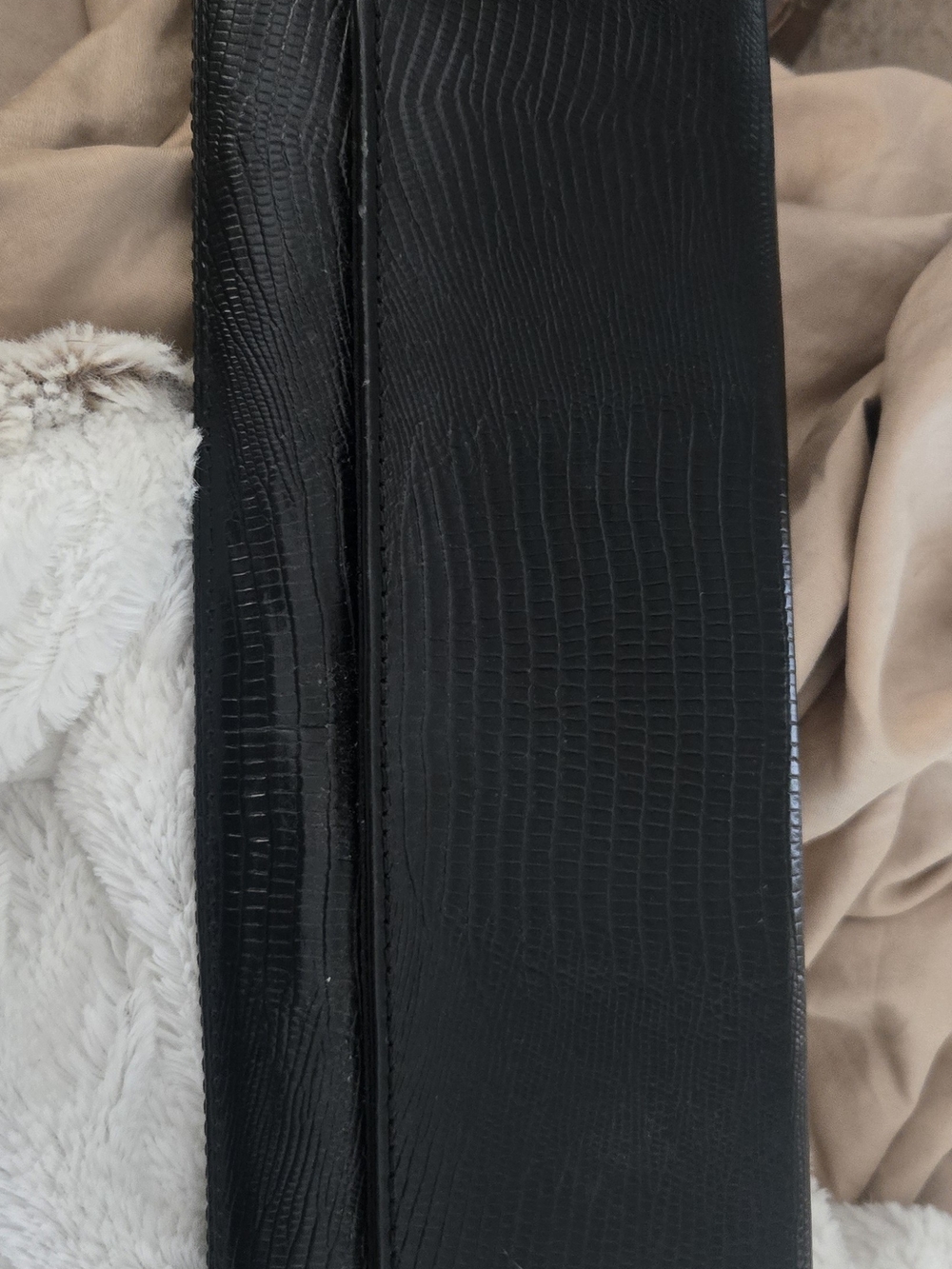Cole Haan Black Leather Clutch